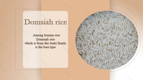 Domsiah rice